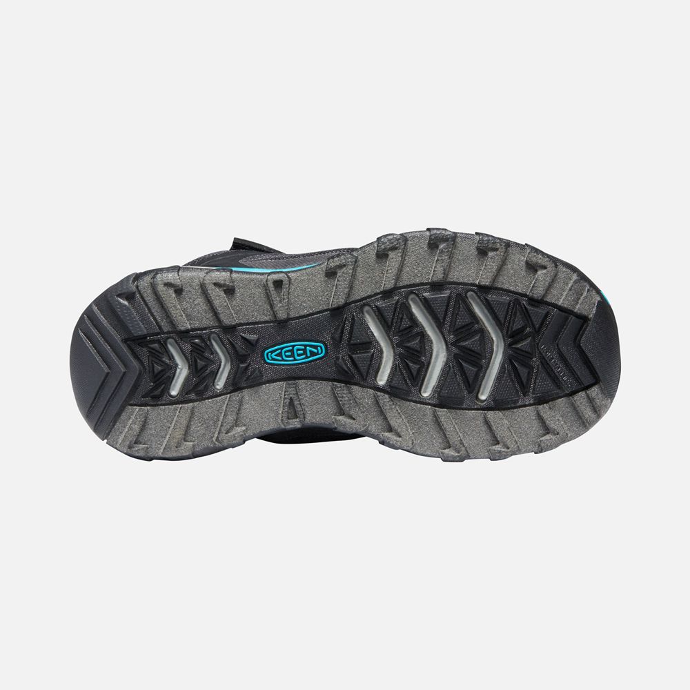 Keen Outdoor Bot Çocuk Siyah/Mavi - Terradora Ii Waterproof - Türkiye WYBH83219